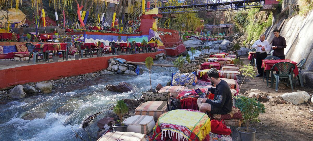 Quad dans la vallée de l’Ourika près de Marrakech