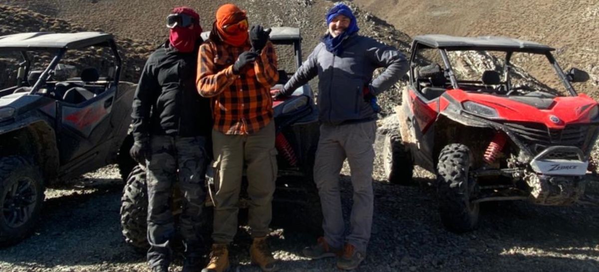 buggy sur piste désertique près de Marrakech